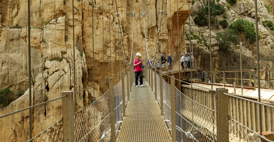 El Caminito del Rey, una atracción para los amantes de la adrenalina